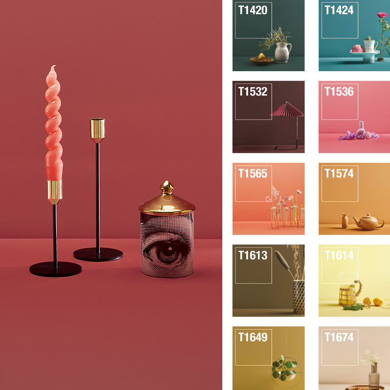 Susanna Björklundin valitsemat syksyn ja talven 2021 Cellon trendivärit Cellon sisämaaleille