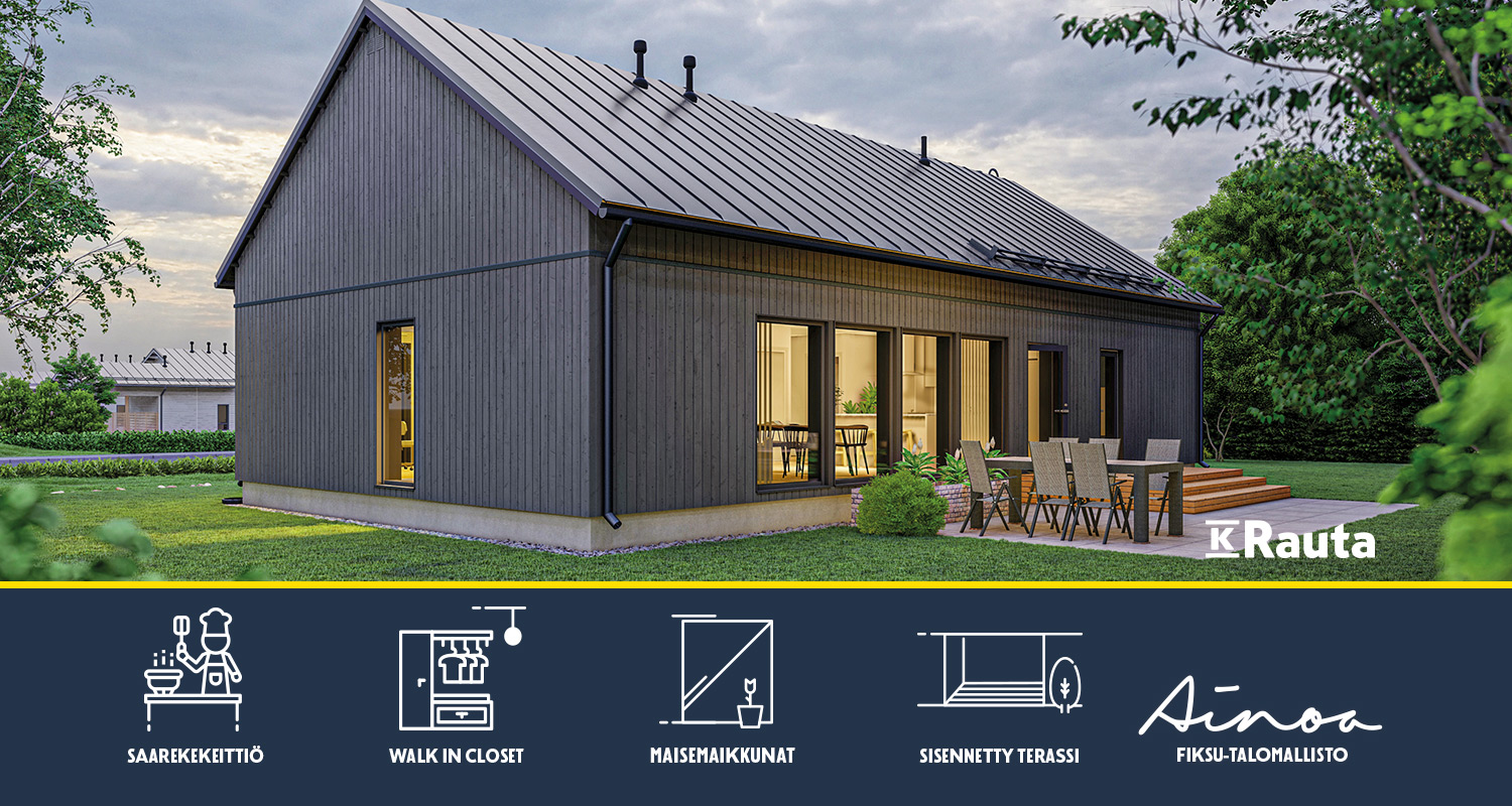 Halutuimmat ominaisuudet Ainoakoti Fiksu