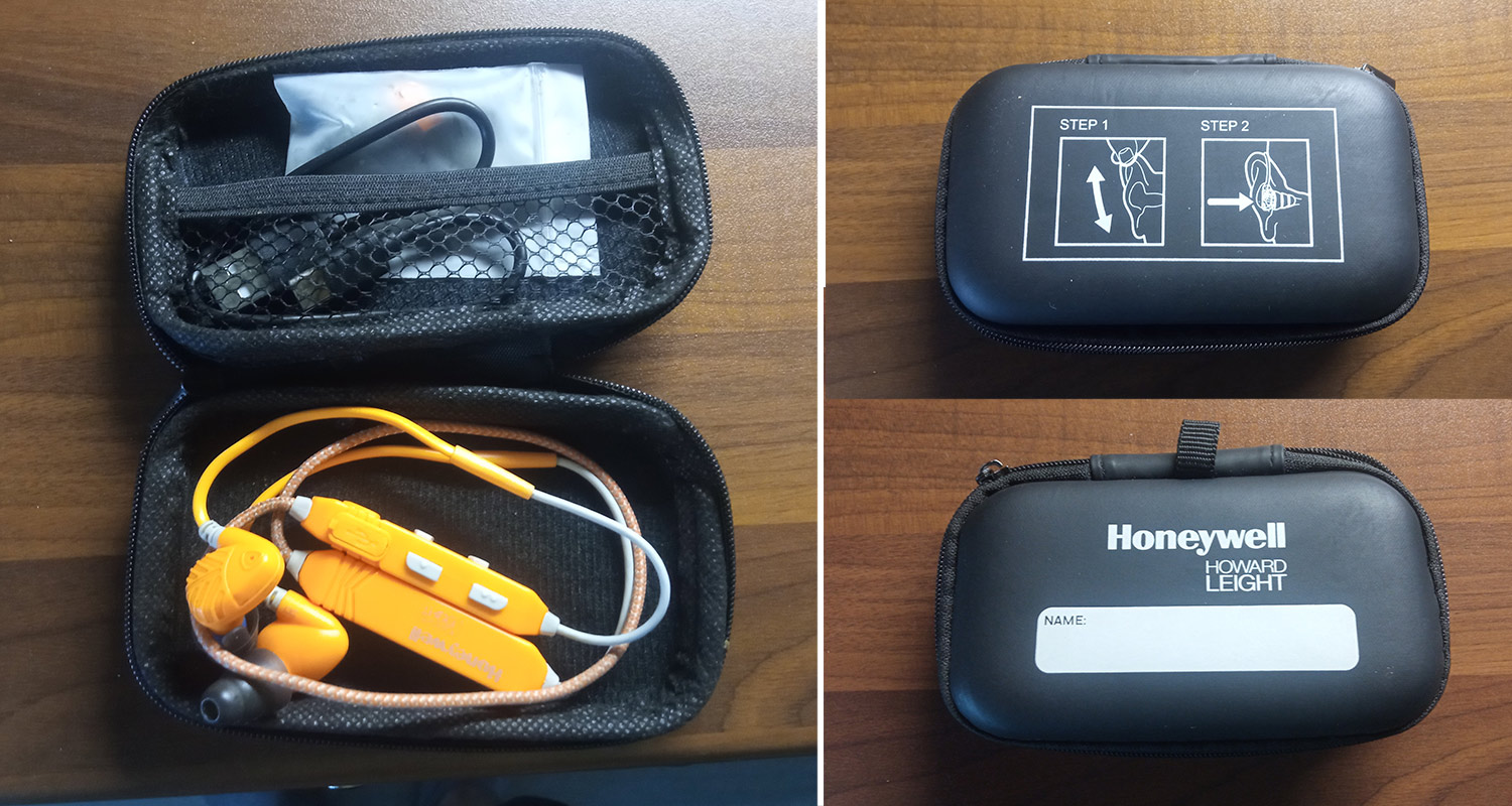 Testissä ammattilaisella korvatulpat Honeywell In-Ear Impact Pro