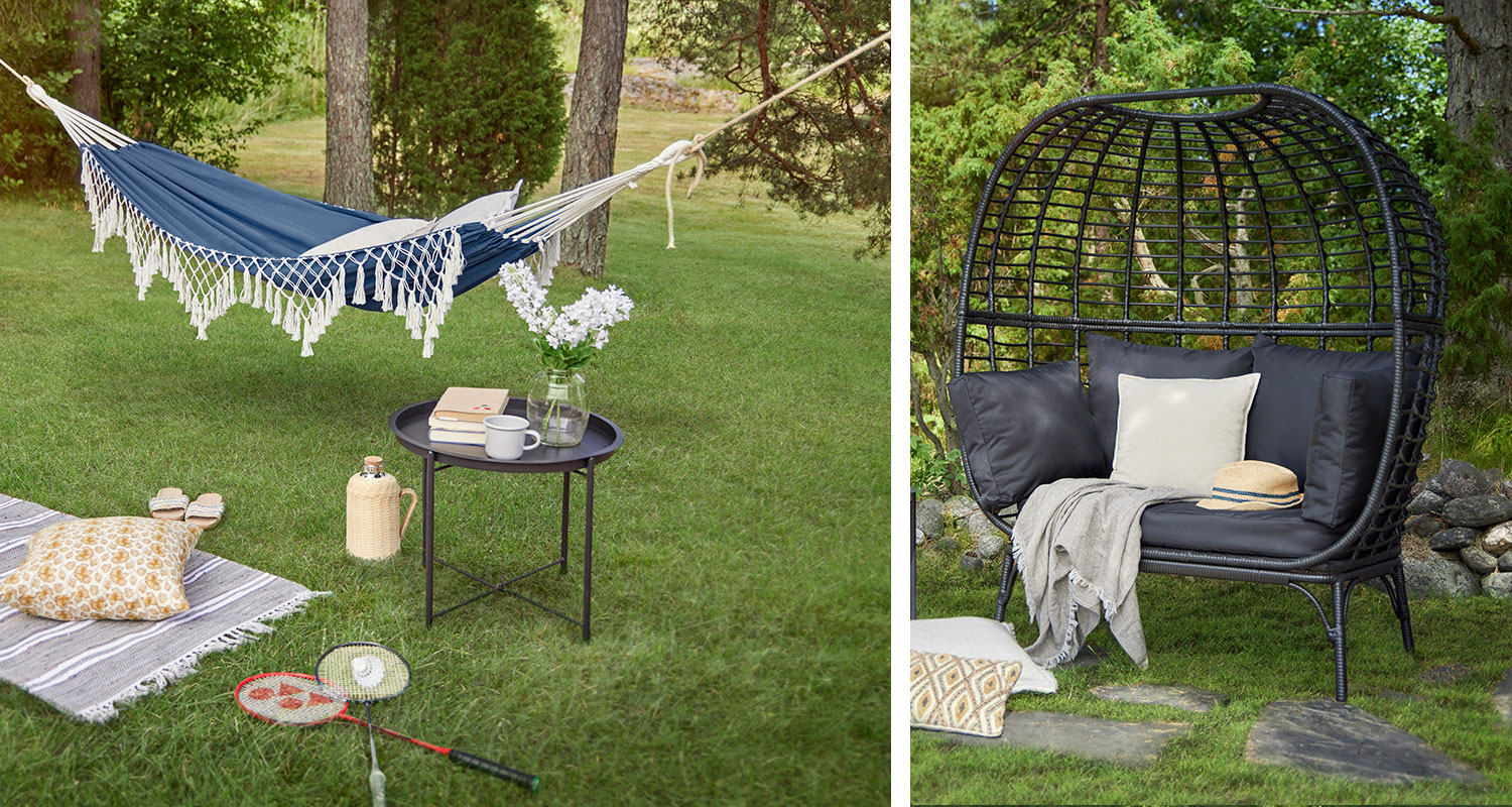 Upea piha Parhaita pihaideoita sekä puutarhaideoita -artikkelin vinkkejä noudattamalla. Kaikki kalusteet löytyvät K-Raudan valikoimasta.