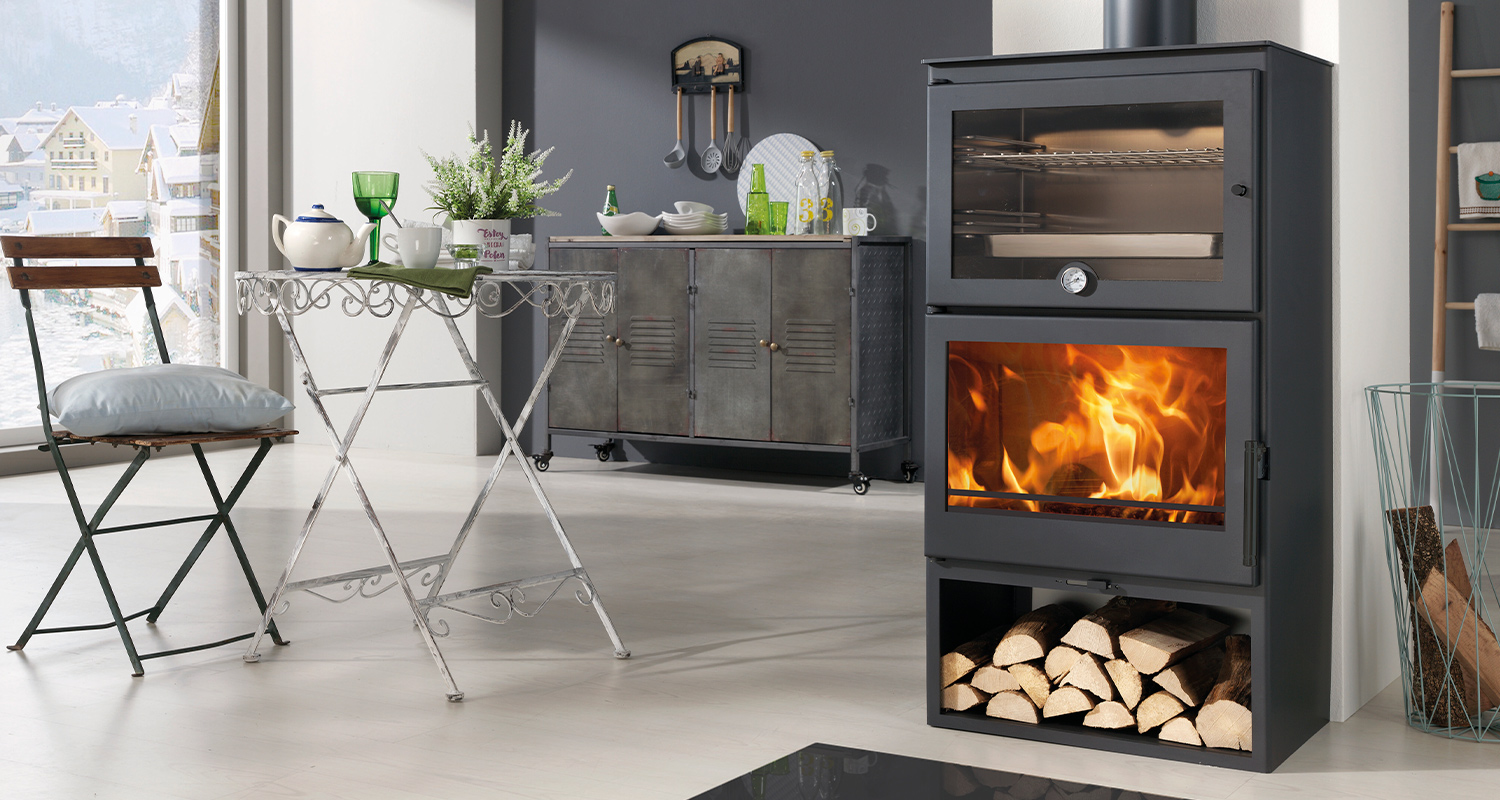 Panadero-takka olohuoneessa.