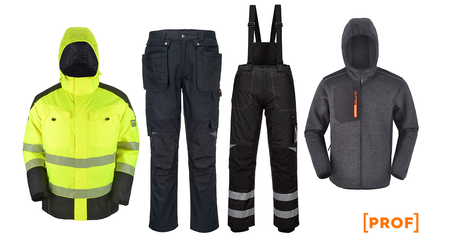 PROF-työvaatteet erilaisiin hommiin K-Raudasta