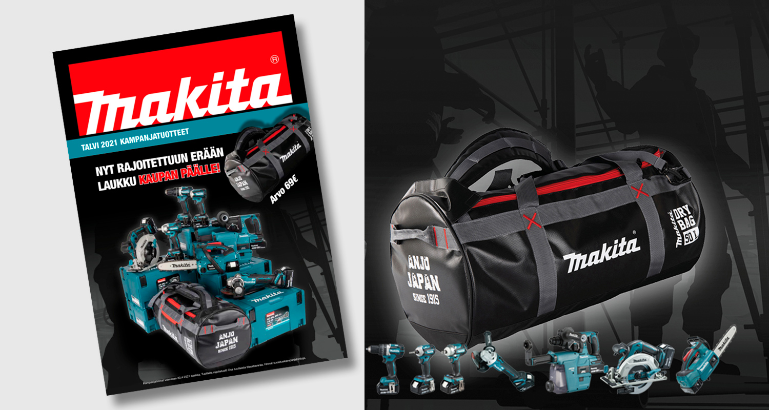 Makitan talvikampanja 2021 -esite