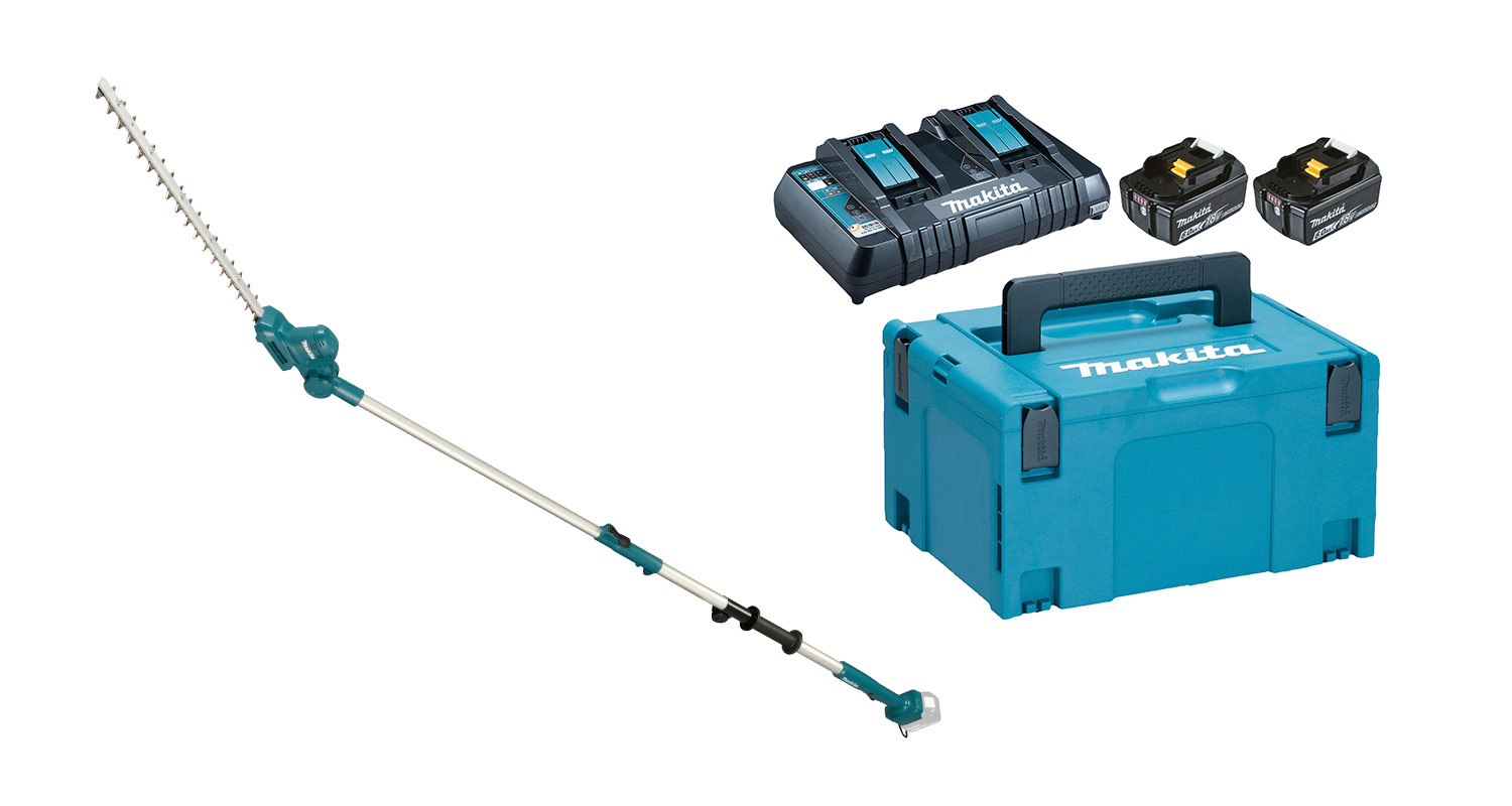 Pensasleikkuri Makita DUN461WZ 18V LXT akkupaketin kera, myynnissä K-Raudassa