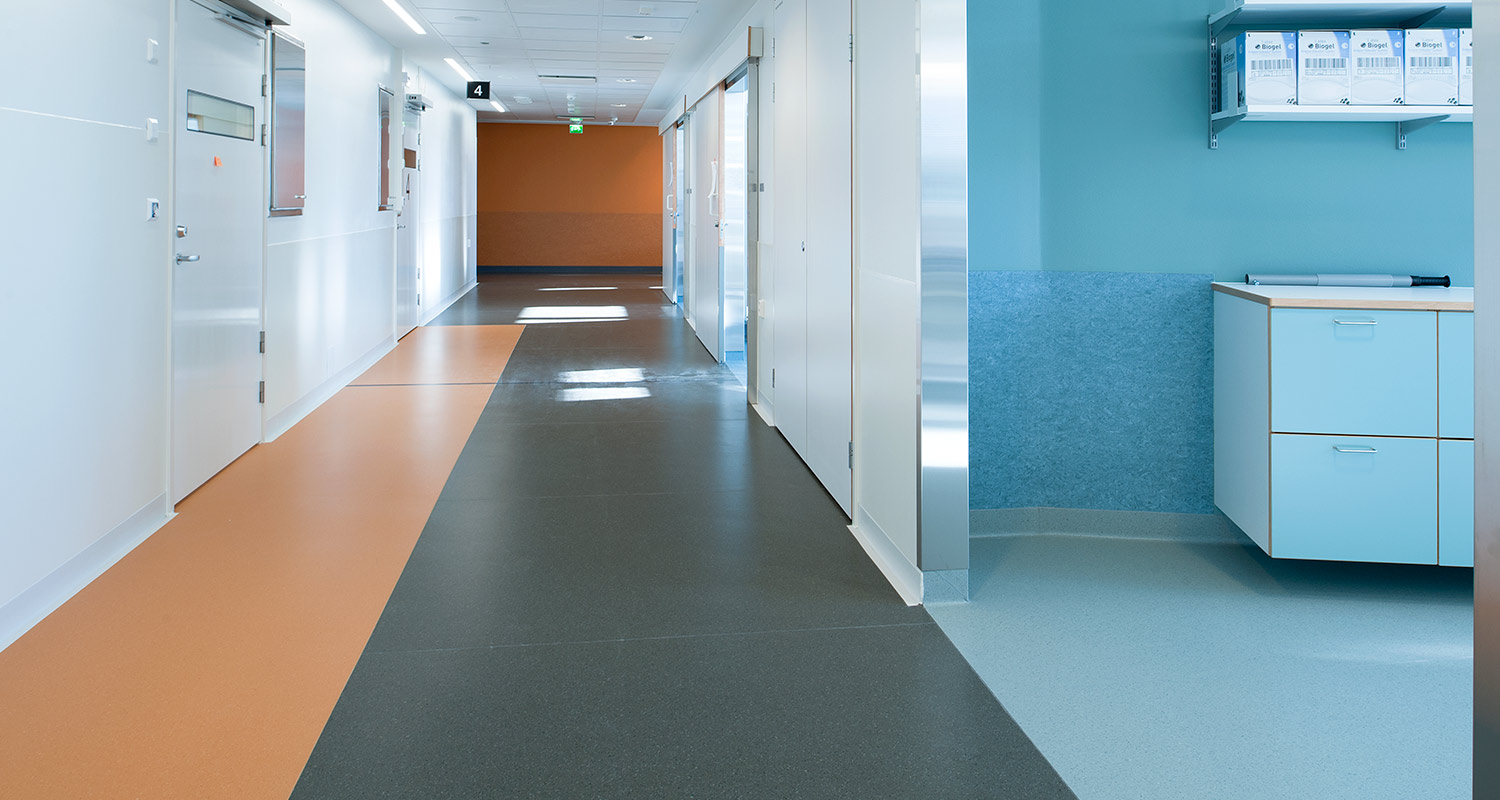 Sairaalan maalatut seinät