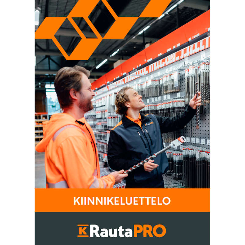 Kiinnikeluettelon kansi