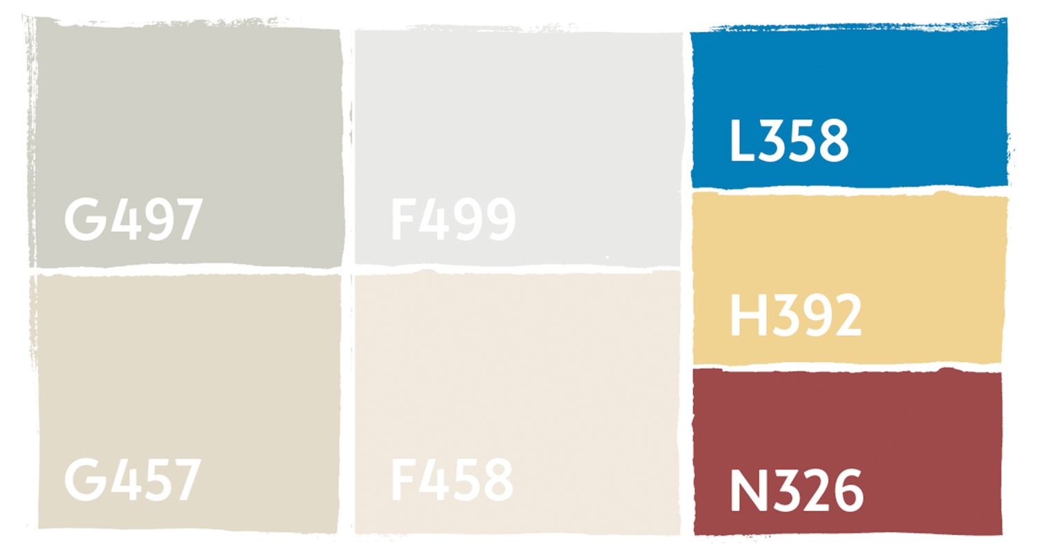 30-luvun maalisävyt