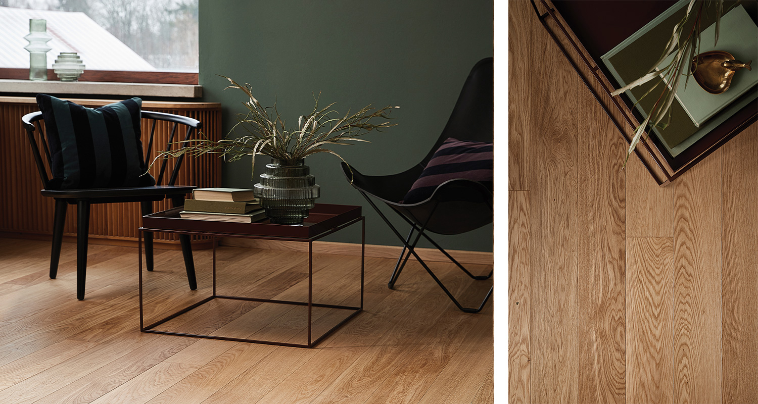 Kuvassa Parla Deko Freda mattalakka -parketti 