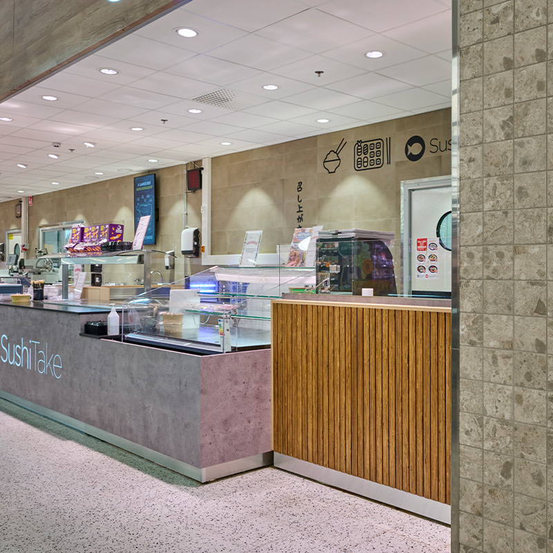 K-Citymarket Sello, Espoo palvelutiskin uusi ilme ei ole räikyvä vaan maanläheinen.