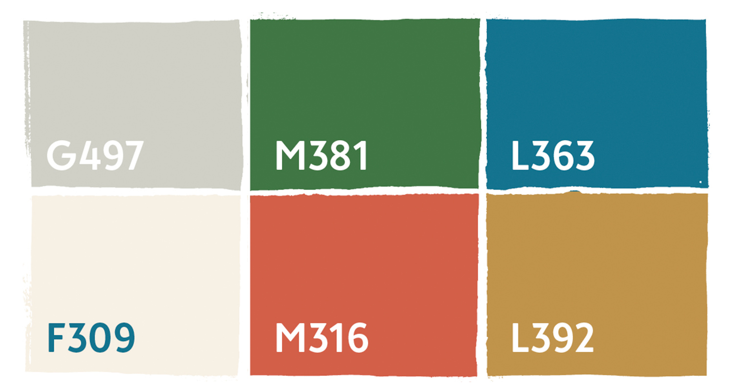 60-luvun maalisävyt