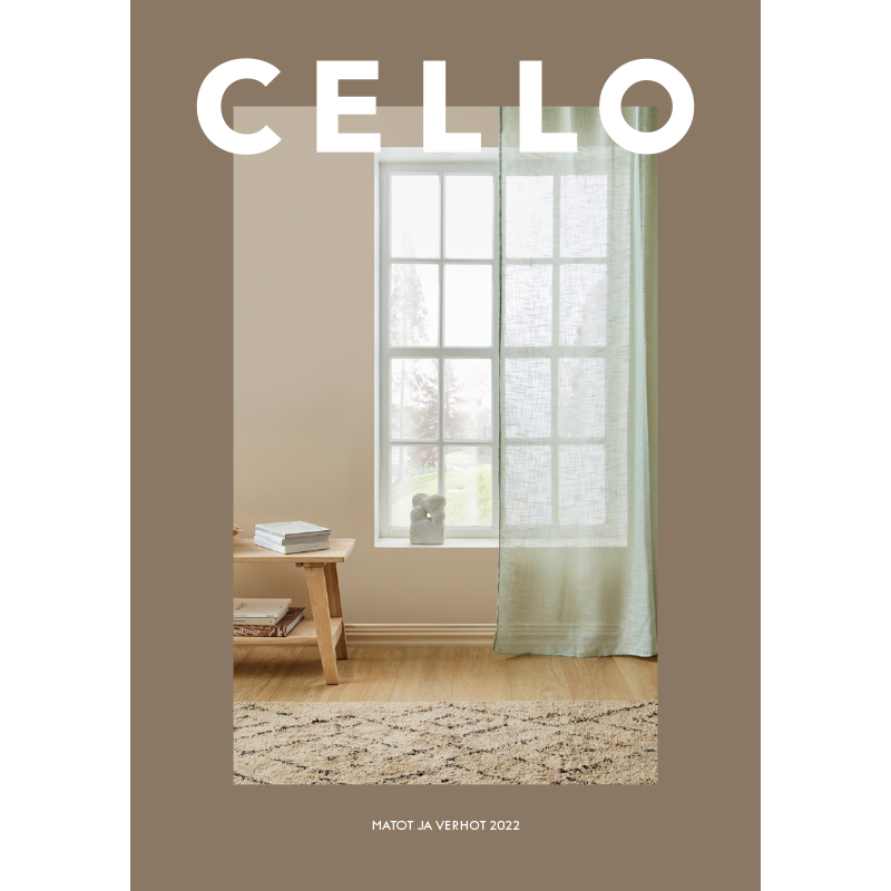 Cello-matot esitteen kansi, tuotteet myynnissä K-Raudassa