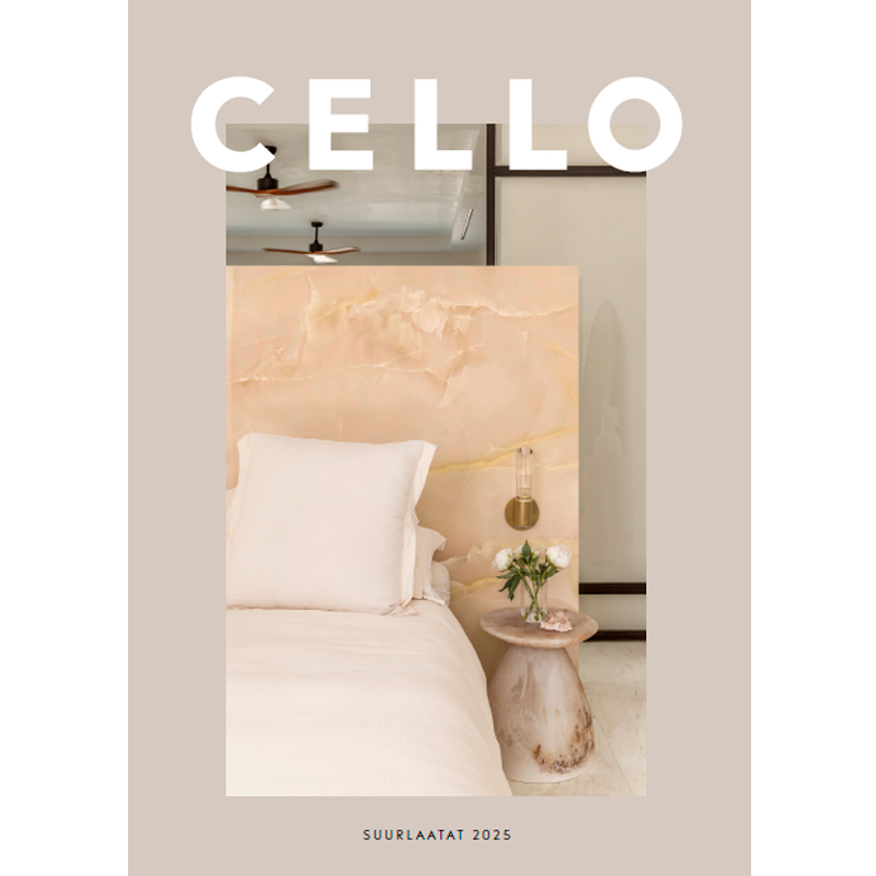 Cello suurlaatat 2025 esitteen kansi