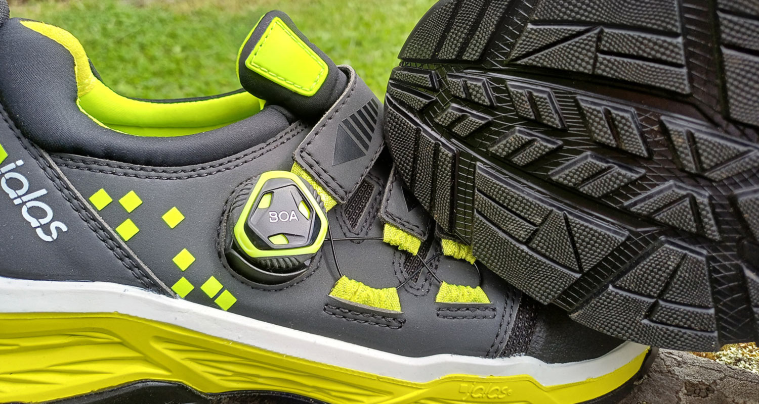 Kuvassa testissä olleet turvakengät JALAS 2068 Tio (koko 38). Tuotetta myy K-Rauta.