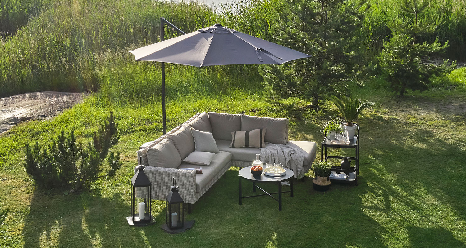 Upea piha Parhaita pihaideoita sekä puutarhaideoita -artikkelin vinkkejä noudattamalla. Kaikki kalusteet löytyvät K-Raudan valikoimasta.