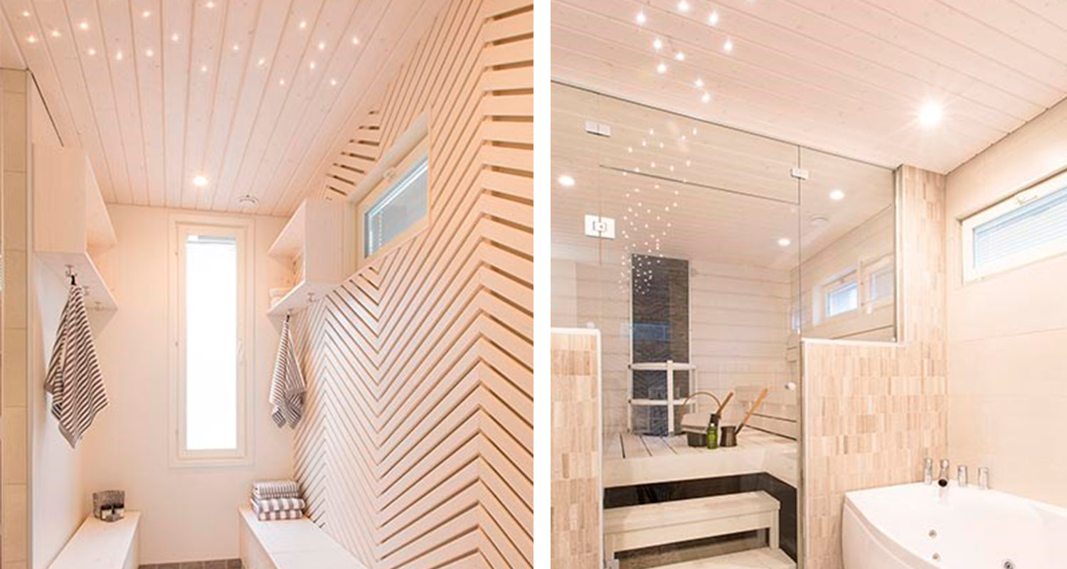 LED-valaistus saunaa: Katso vinkit ja led-valaisimet - K-Rauta