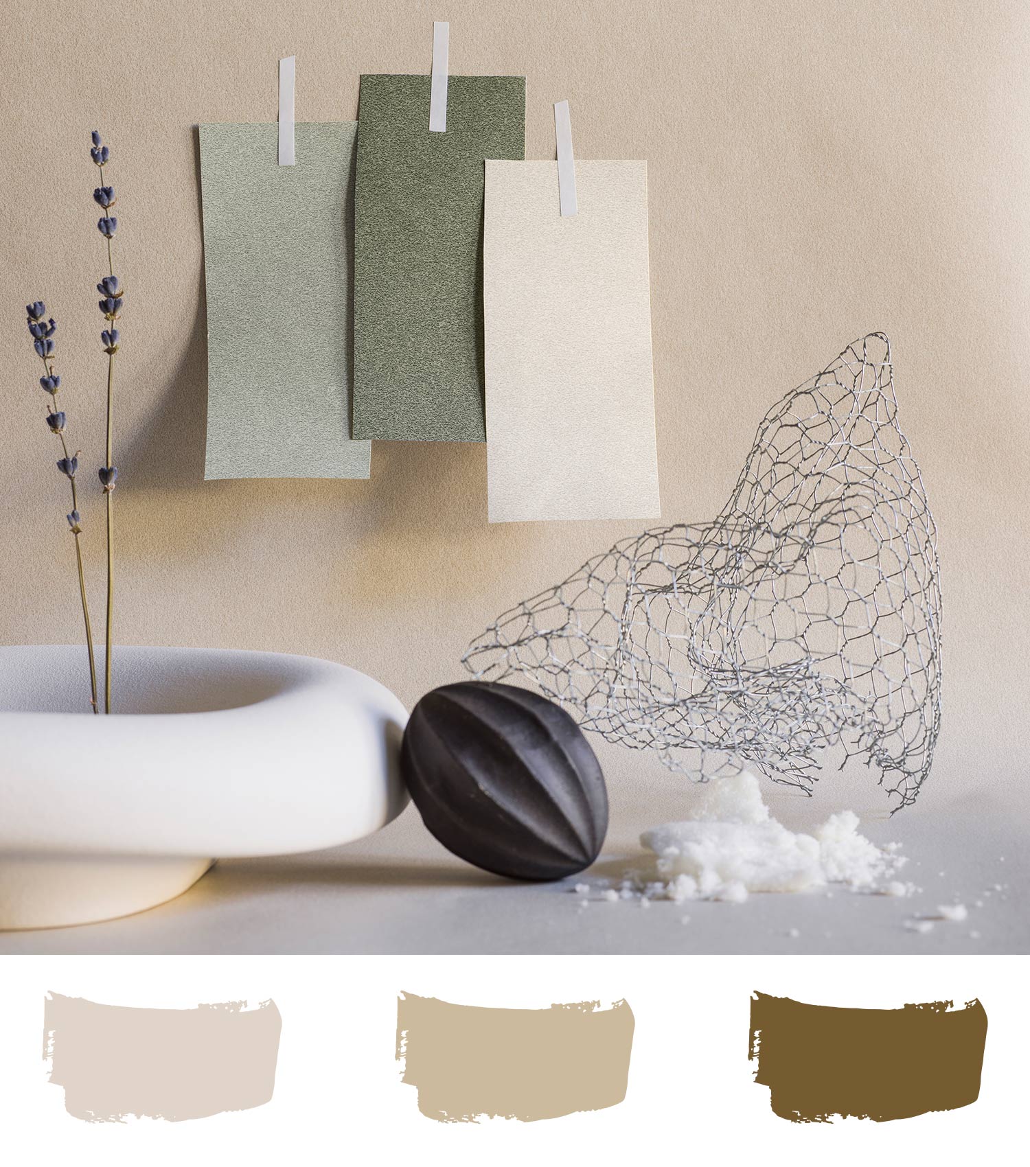 Sisustustrendit 2025. Kuvassa rauhallinen sisustustyyli.