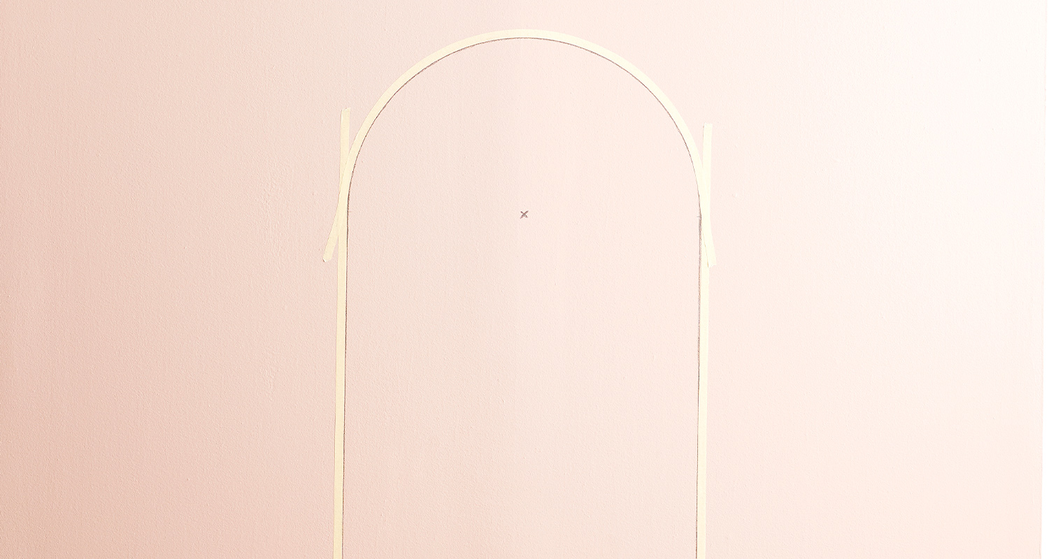 Peilin tehosteseinän teko-ohjeiden vaihe 3. Kuvassa tehosteseinän osuus rajattuna.