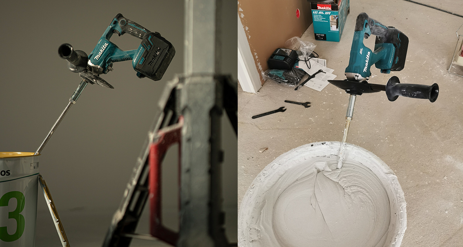 Makitan sekoituskone ammattilaisen testissä