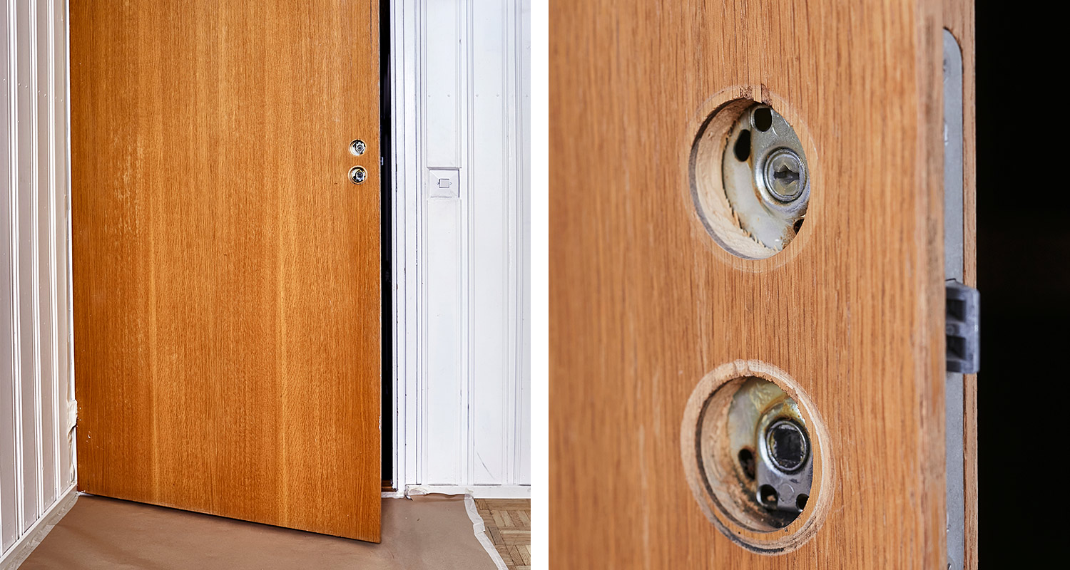 Kuvassa K-Raudan ohjeet välioven maalaus -projektiin.