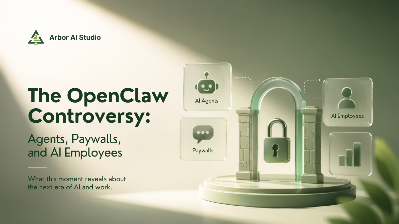OpenClaw: Agents, Paywalls, AI Employees | Arbor AI Studio