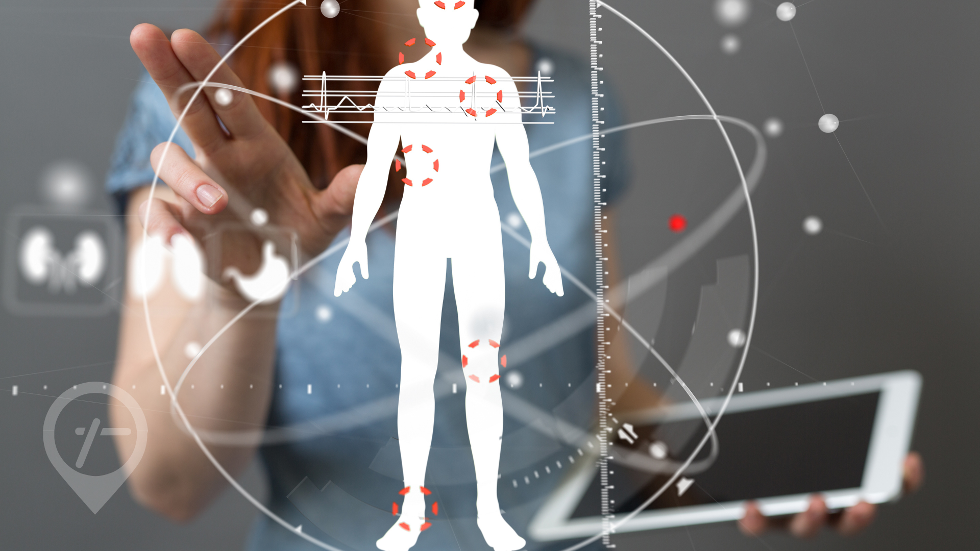 Image representing technology and the future of nursing.