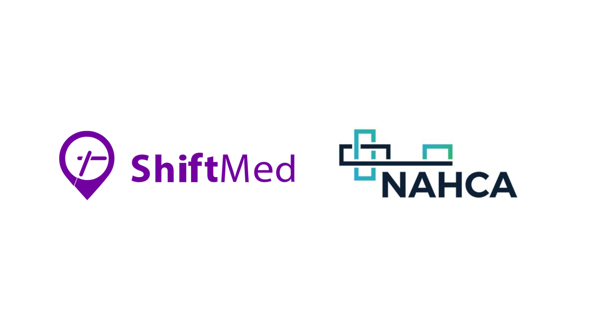 ShiftMed and NAHCA logo