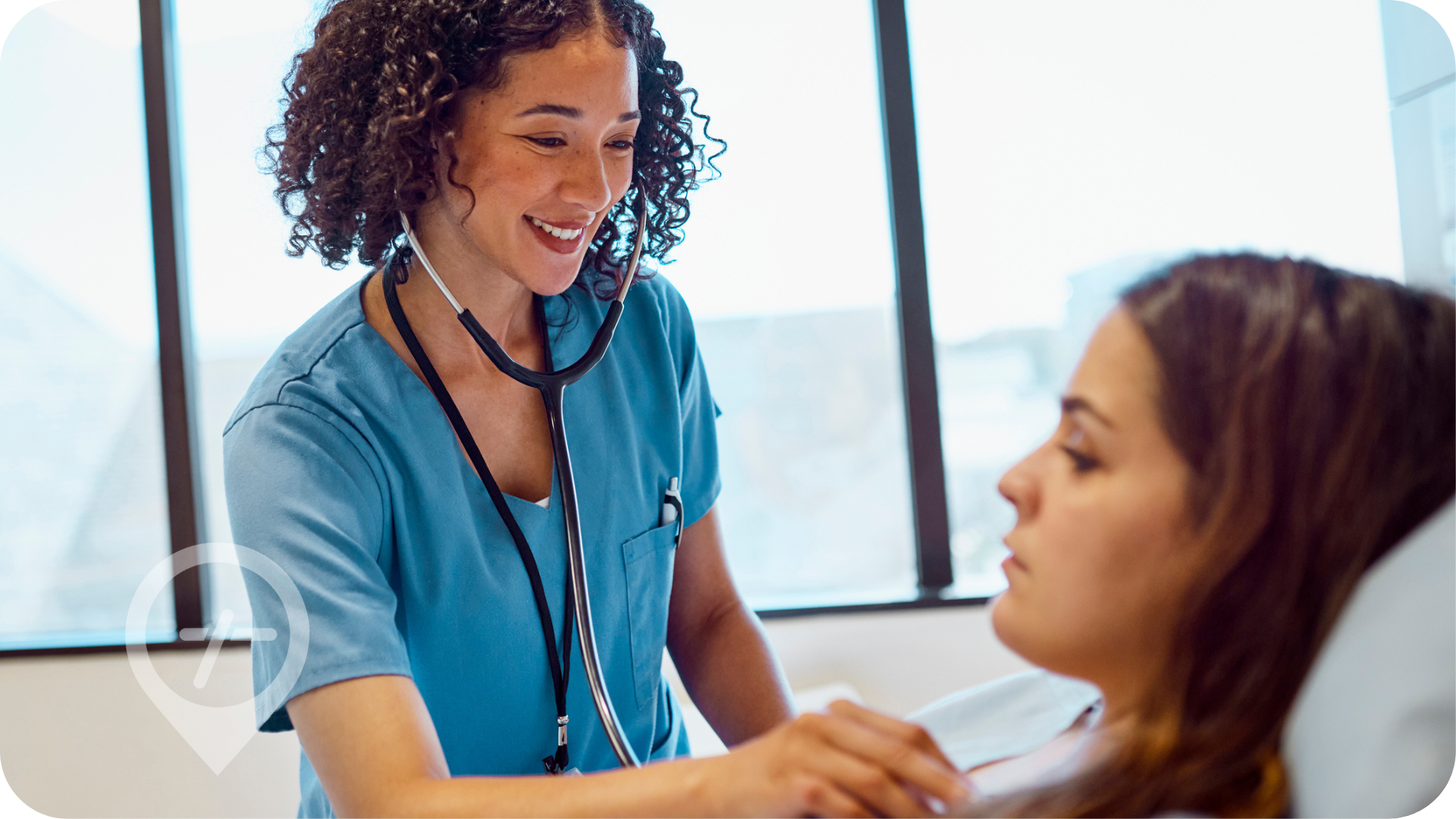 W-2 nurse cares for patient
