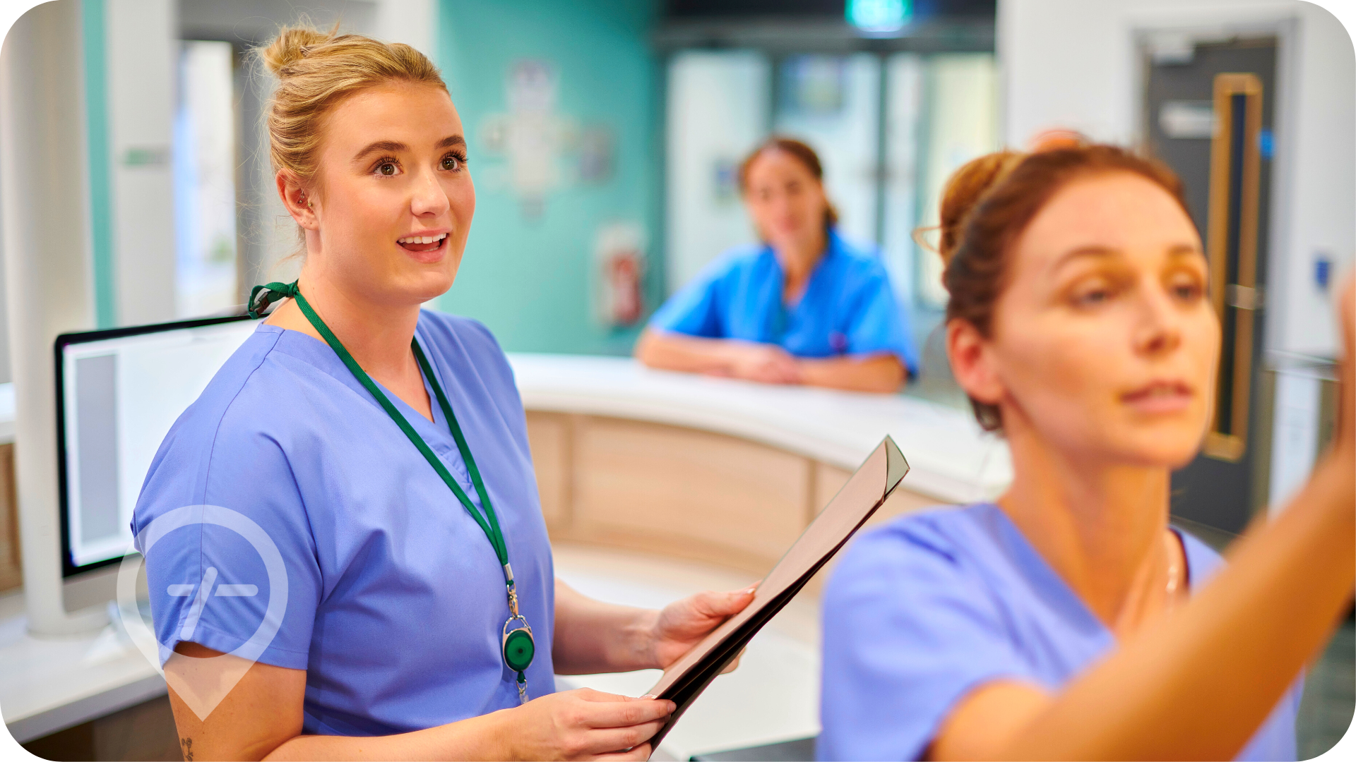 New nurse begins nursing orientation at new nursing job