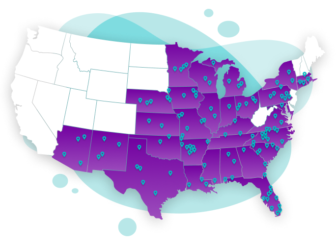 ShiftMed is available in many locations across the US