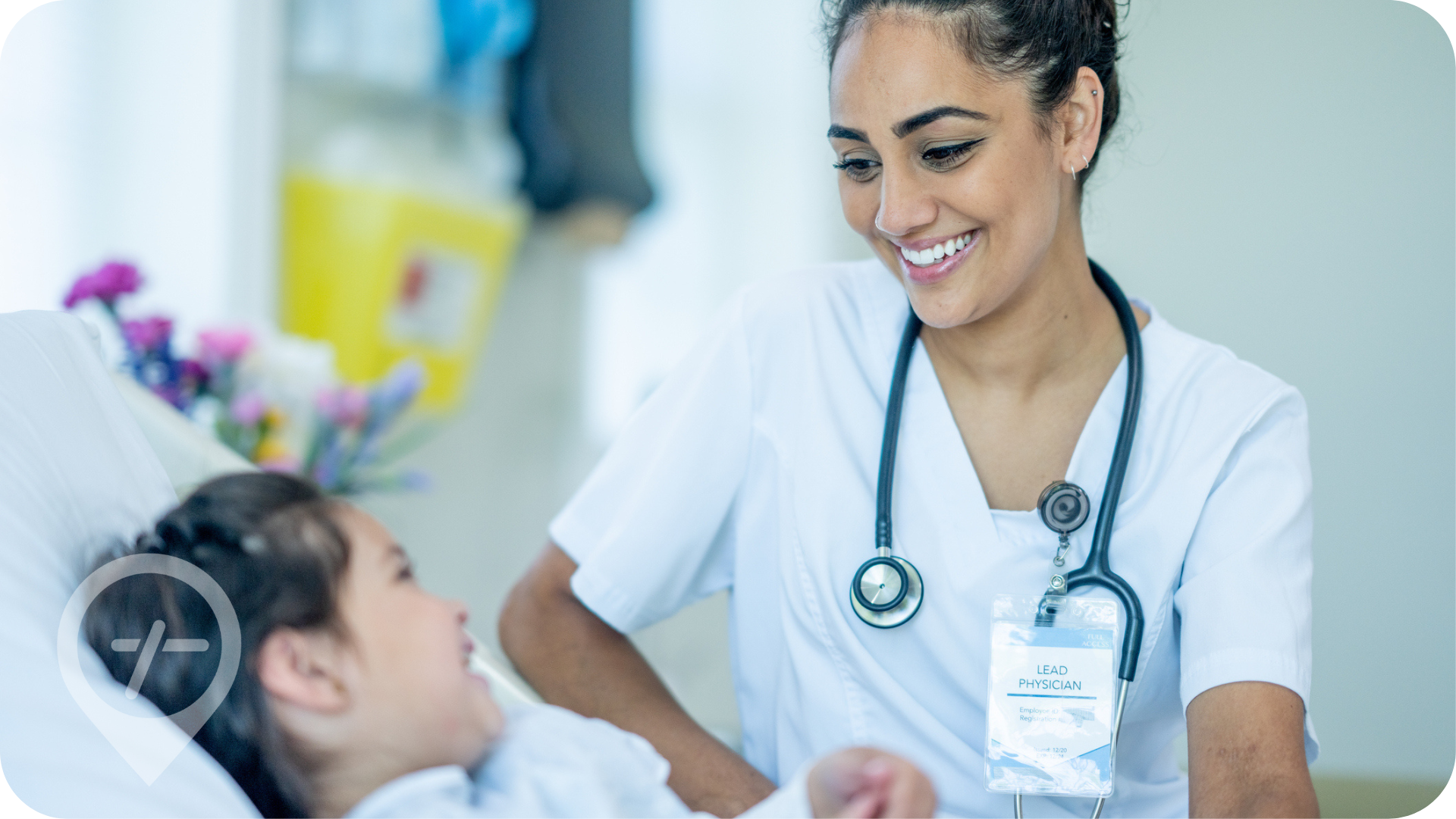 Nurse cares for patient in skilled nursing facility.
