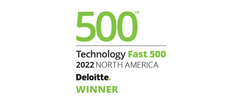 Deloitte Fast 500 winner logo 2022