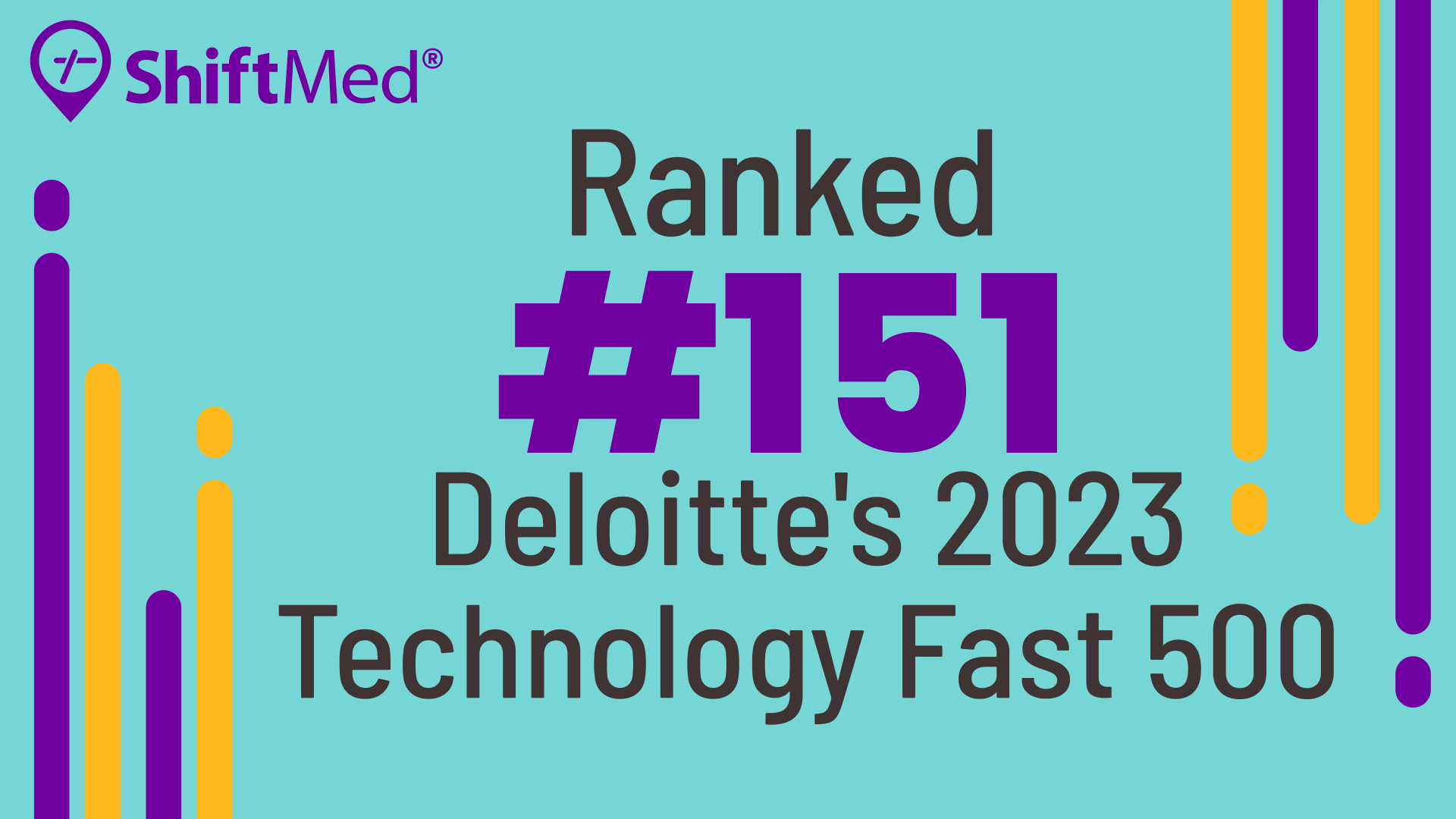 ShiftMed ranked #151 Deloitte's 2023 Technology Fast 500