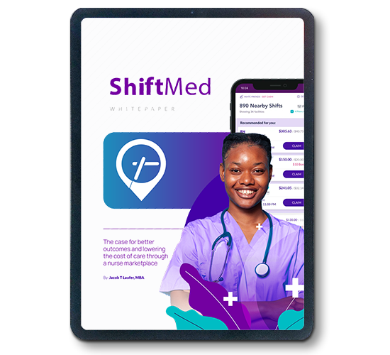 ShiftMed White Paper in iPad.