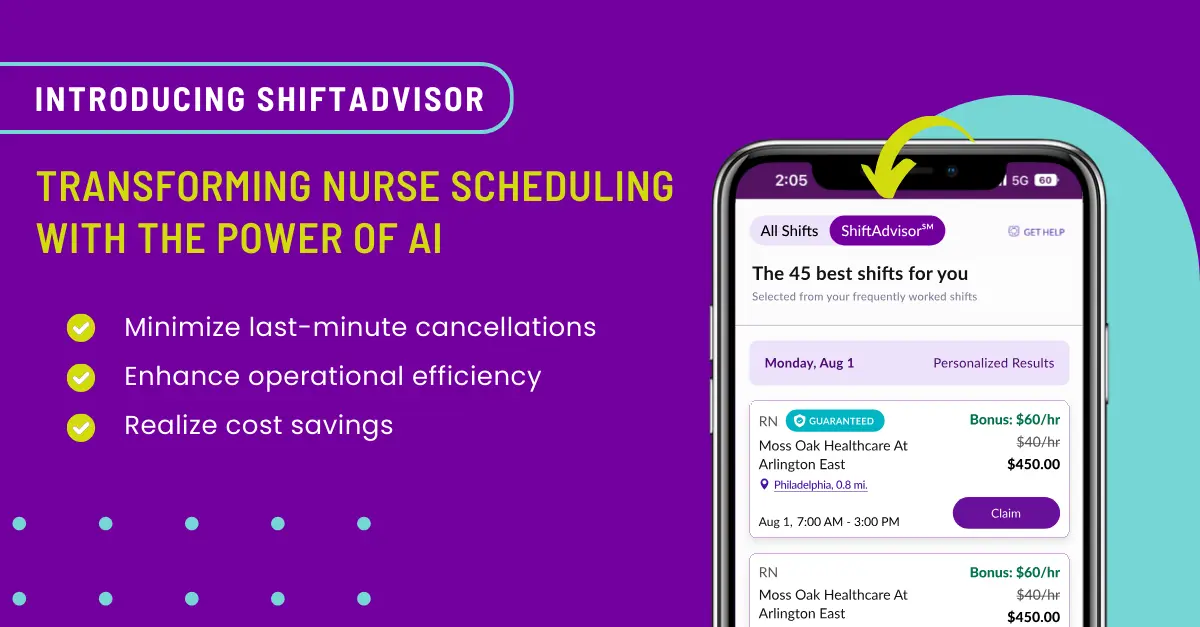 Introducing ShiftAdvisor: Transforming nurse scheduling with the power of AI