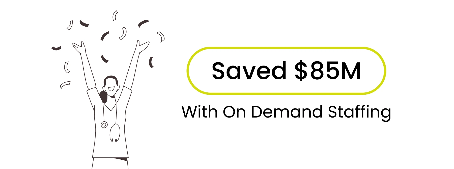 Saved $85M with On-Demand Staffing