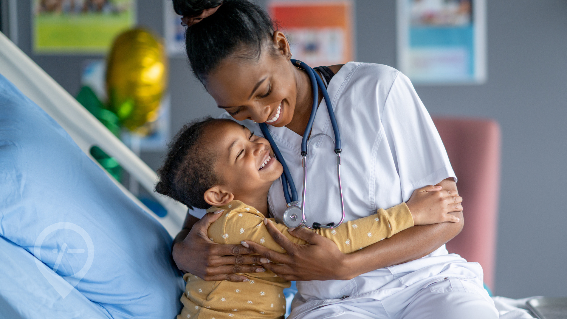 Per diem nurse caring for patient