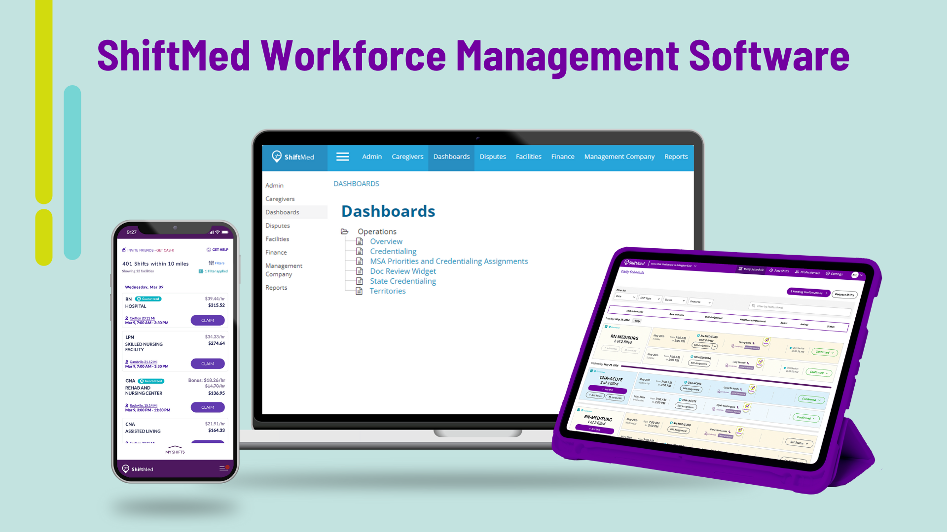 ShiftMed workforce management software solutions