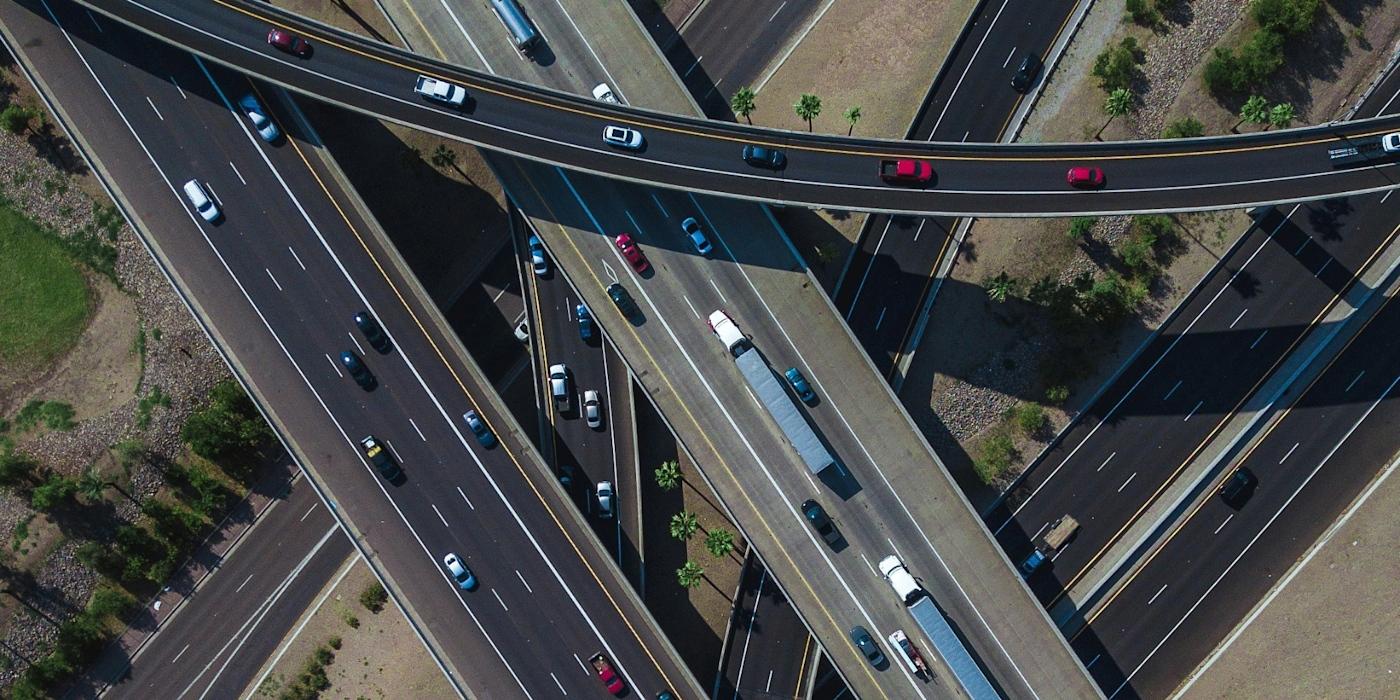 Crossing roads