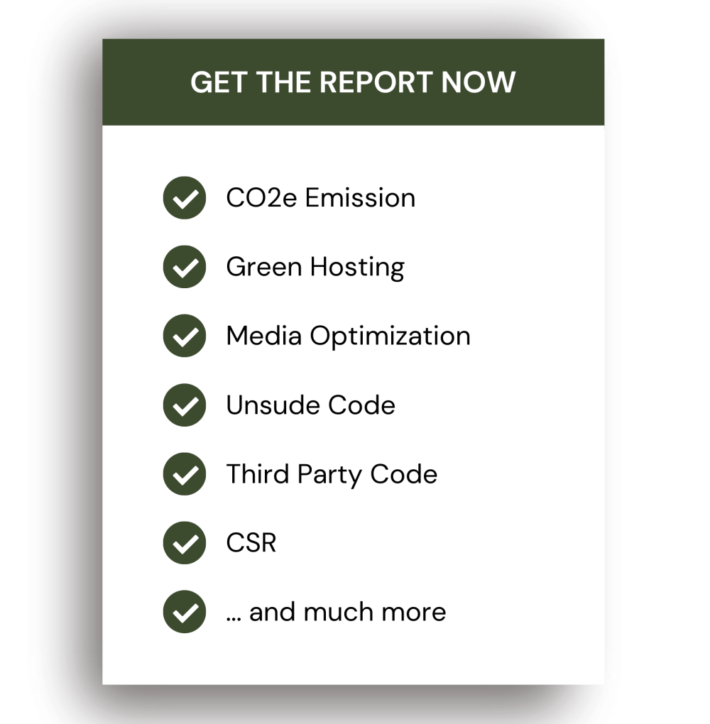 corporate website emission report 3