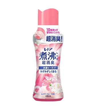 レノア煮沸レベル消臭抗菌ビーズ　みずみずしく香る プュアブーケ＆ソープの香り