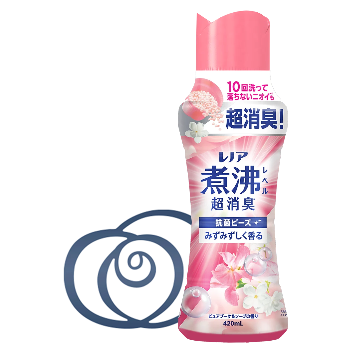 みずみずしく香る プュアブーケ&ソープの香り 本体 表面 みずみずしく香る プュアブーケ&ソープの香り 本体 表面