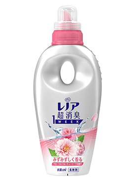 フレッシュグリーン 抗菌柔軟剤のレノア超消臭1week