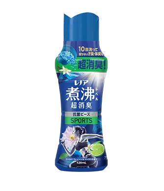 レノア煮沸レベル消臭抗菌ビーズ SPORTS クールリフレッシュ&シトラスの香り レノア煮沸レベル消臭抗菌ビーズ SPORTS クールリフレッシュ&シトラスの香り