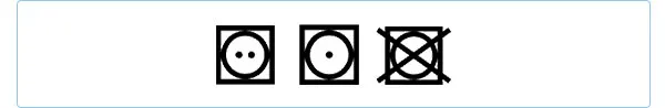 Laundry symbols 9
