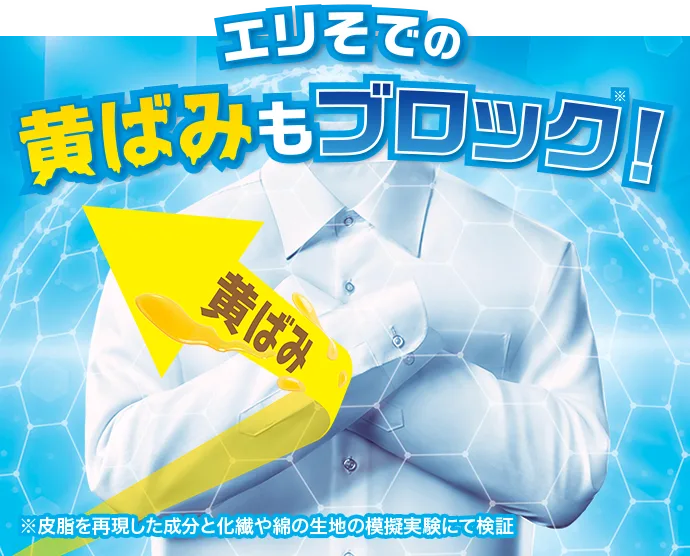 どんな柔軟剤と組み合わせても効果を発揮! どんな柔軟剤と組み合わせても効果を発揮!