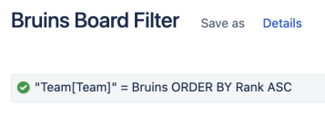 Bruins Board Filter