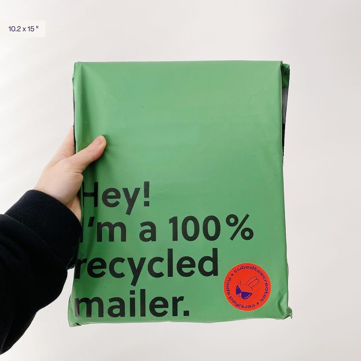 100% Recycled Mailers Eco Friendly Poly Mailers noissue