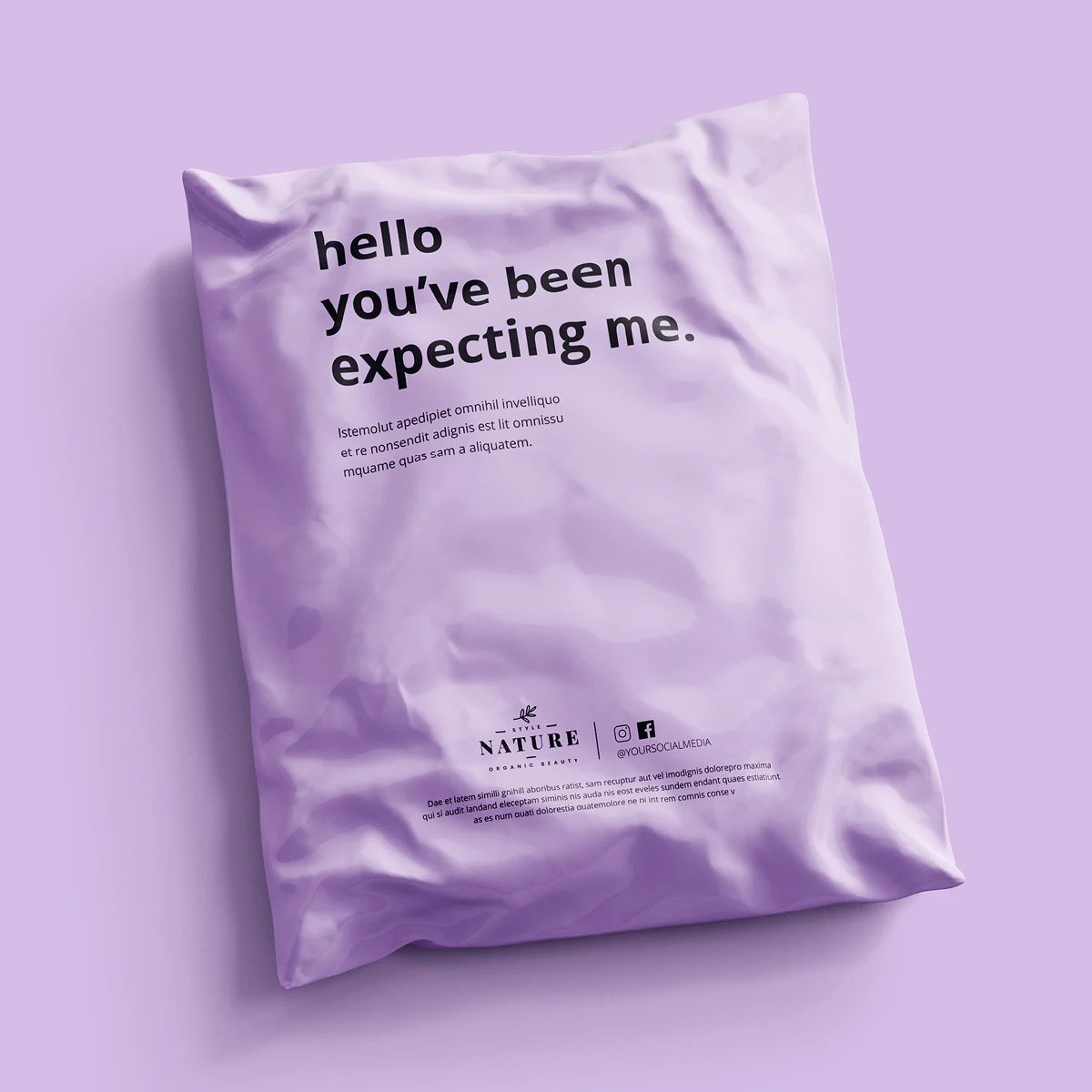 Custom Compostable Mailers noissue