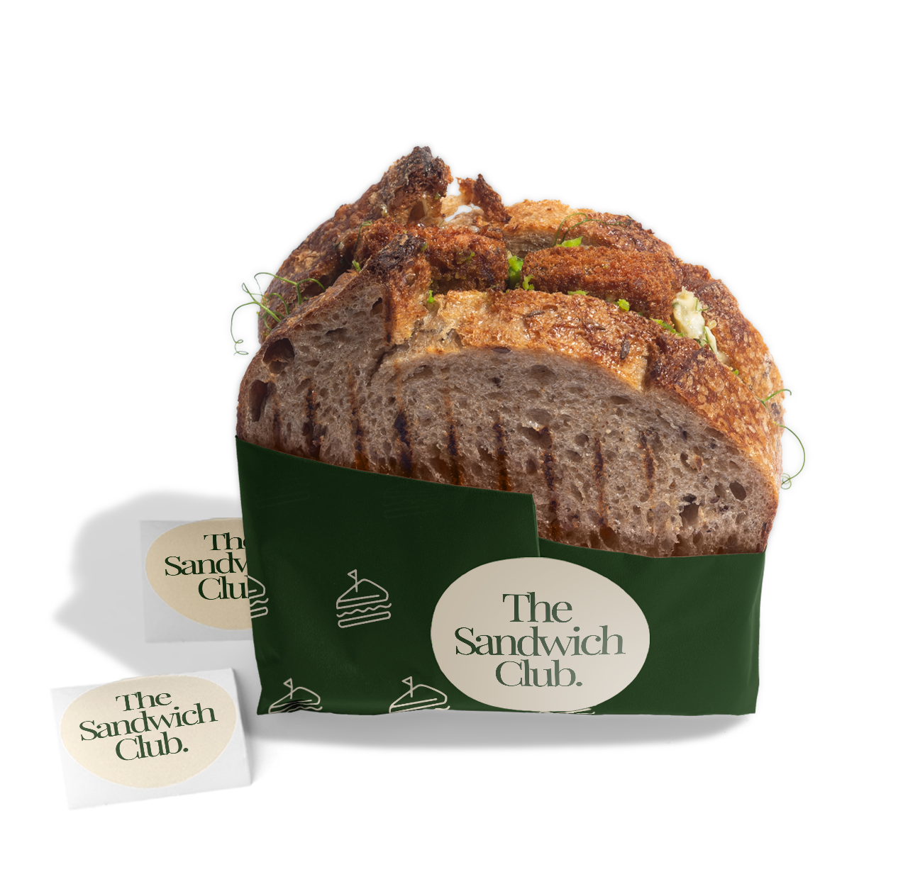 Custom Sandwich Wrap Paper noissue