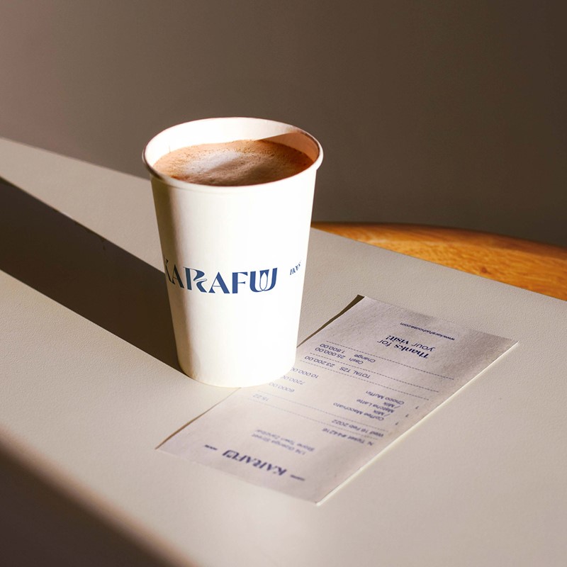 Custom Single Wall Coffee Cups Recyclable noissue